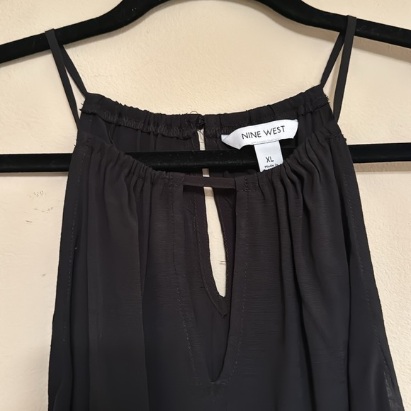 NWT Beautiful, Nine West High Neck, Keyhole Tank Top - Picture 4 of 5